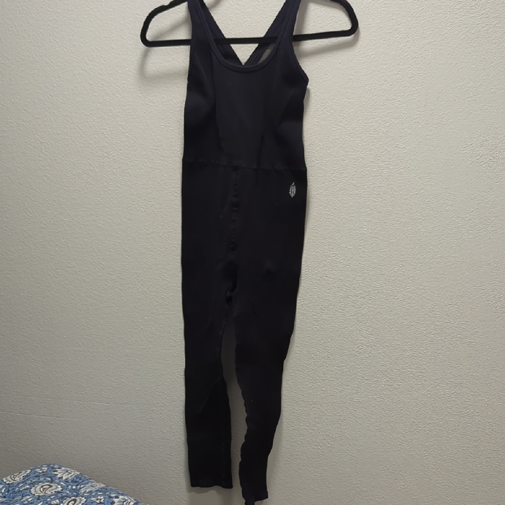 Free People Movement Black One Piece
